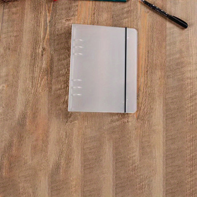 PP Frosted Translucent Binder A5 B5 A6 6-Hole Loose Leaf Book Case