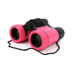 Kids Dual Telescope Toy Colorful Durable Plastic Adjustable Eyecups