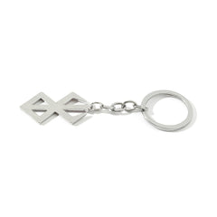 Berserk Rune Charm Keychain Guts Pendant Blood Red Anime Cosplay Prop Jewelry