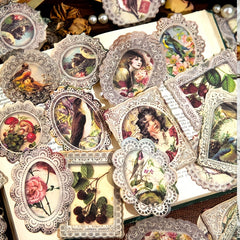 Lace's Memorial Series Lace Themed School Supplies DIY Material Paper 9 9