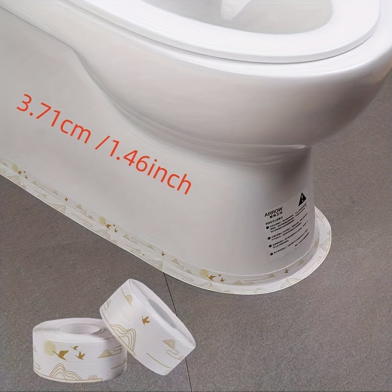 1pc Bathroom Toilet Base Anti-mildew Seam Stickers
