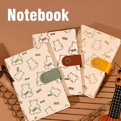 Girl Heart Notebook Student Diary 18X12