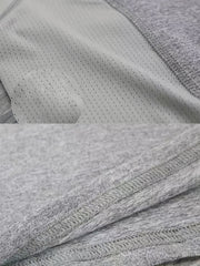Men's Quick Drying Long Sleeve Sports T-Shirt for Running Gym Training
