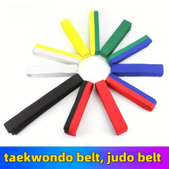 Children's Taekwondo Karate Belt Martial Arts Fitness Belt