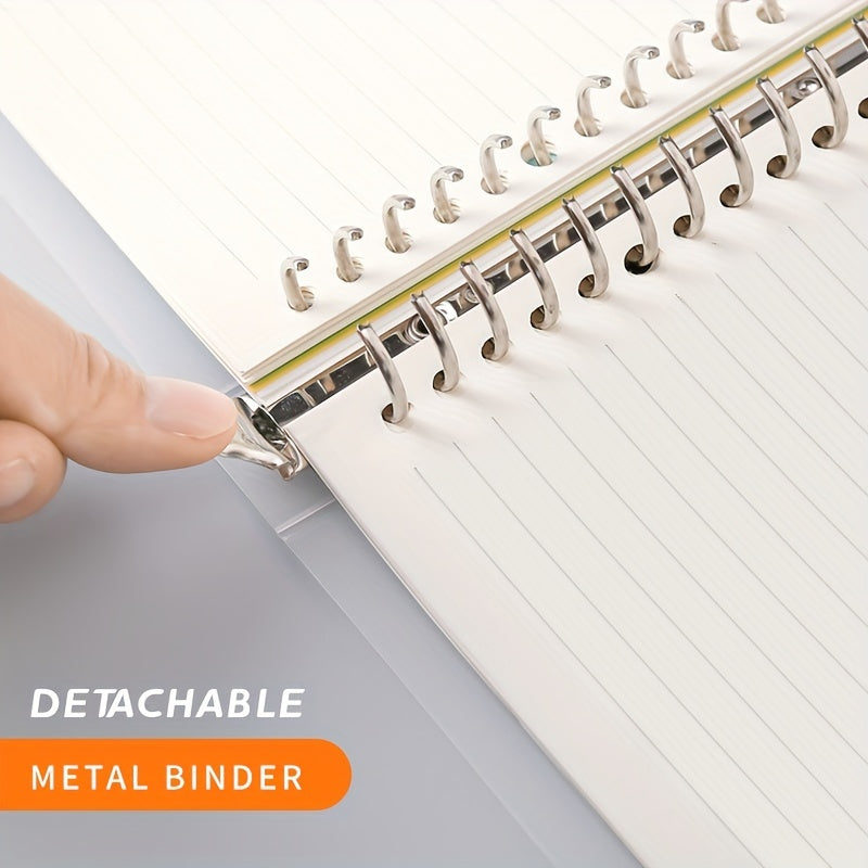 B5 A5 Notebook Refill Horizontal Line Grid Thick Pages
