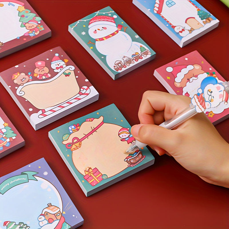 Christmas Note Pad for Students - Message Notepad for Office - 50 Sheets