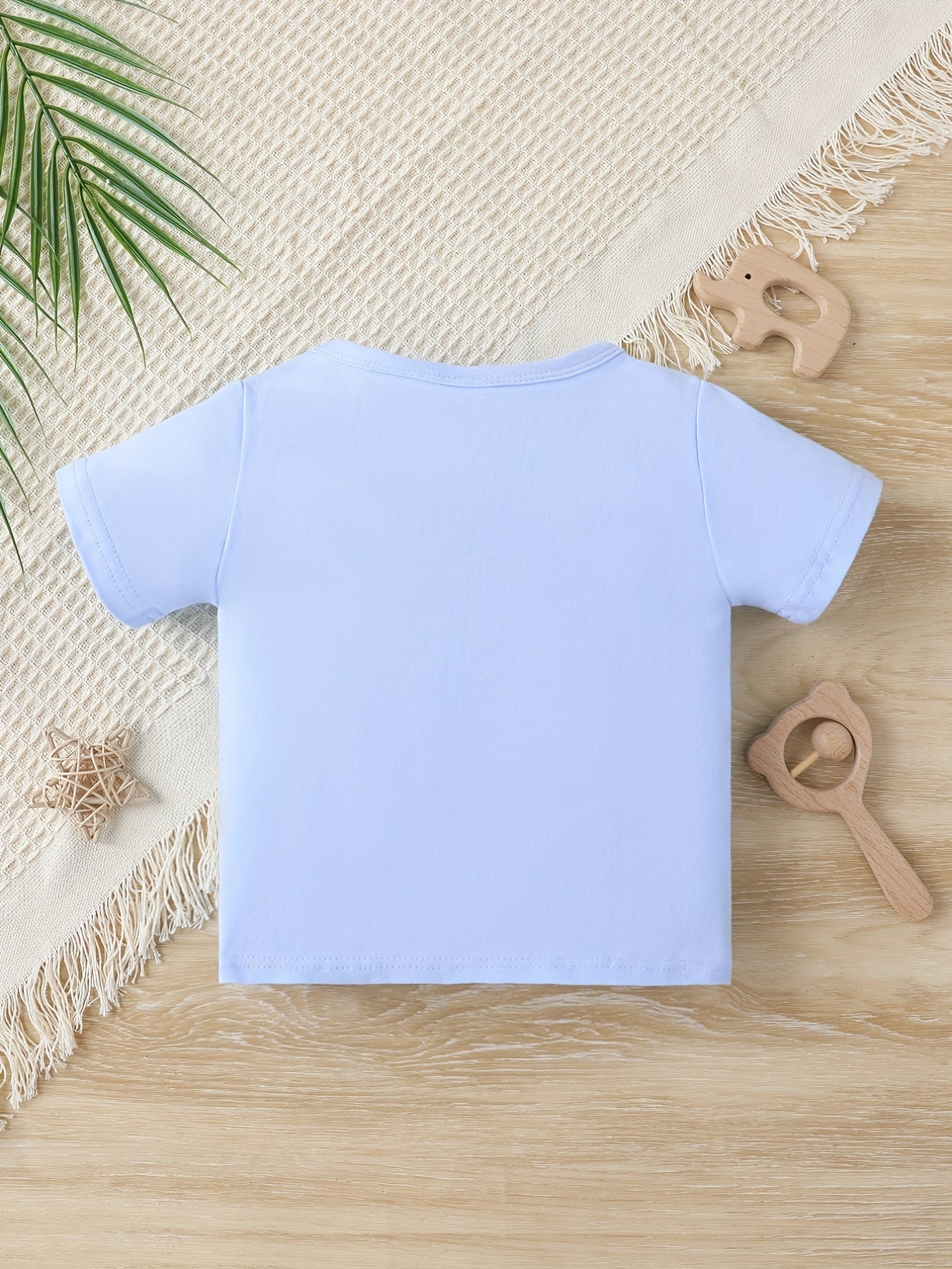 Cute Papa & Grandson Matching Tees for Summer