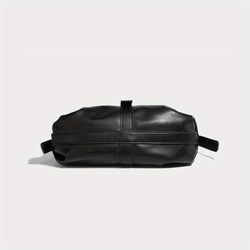 Women's Medium Tote Bag with Metal Buckle Closure