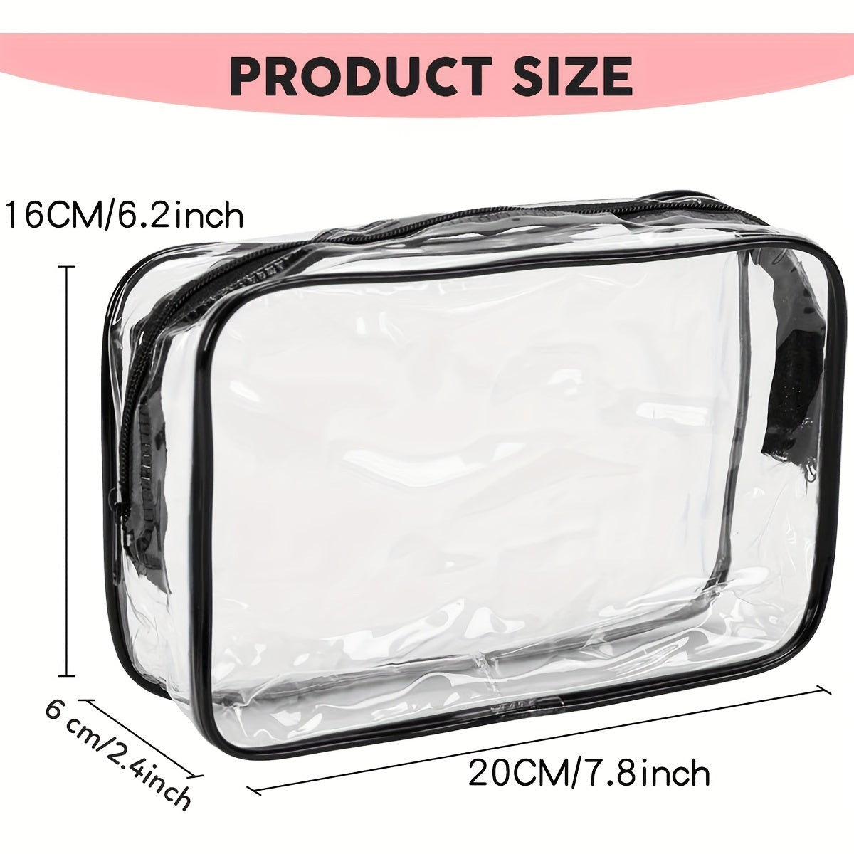 Travel Portable Toiletry Bag Waterproof Cosmetic Bag