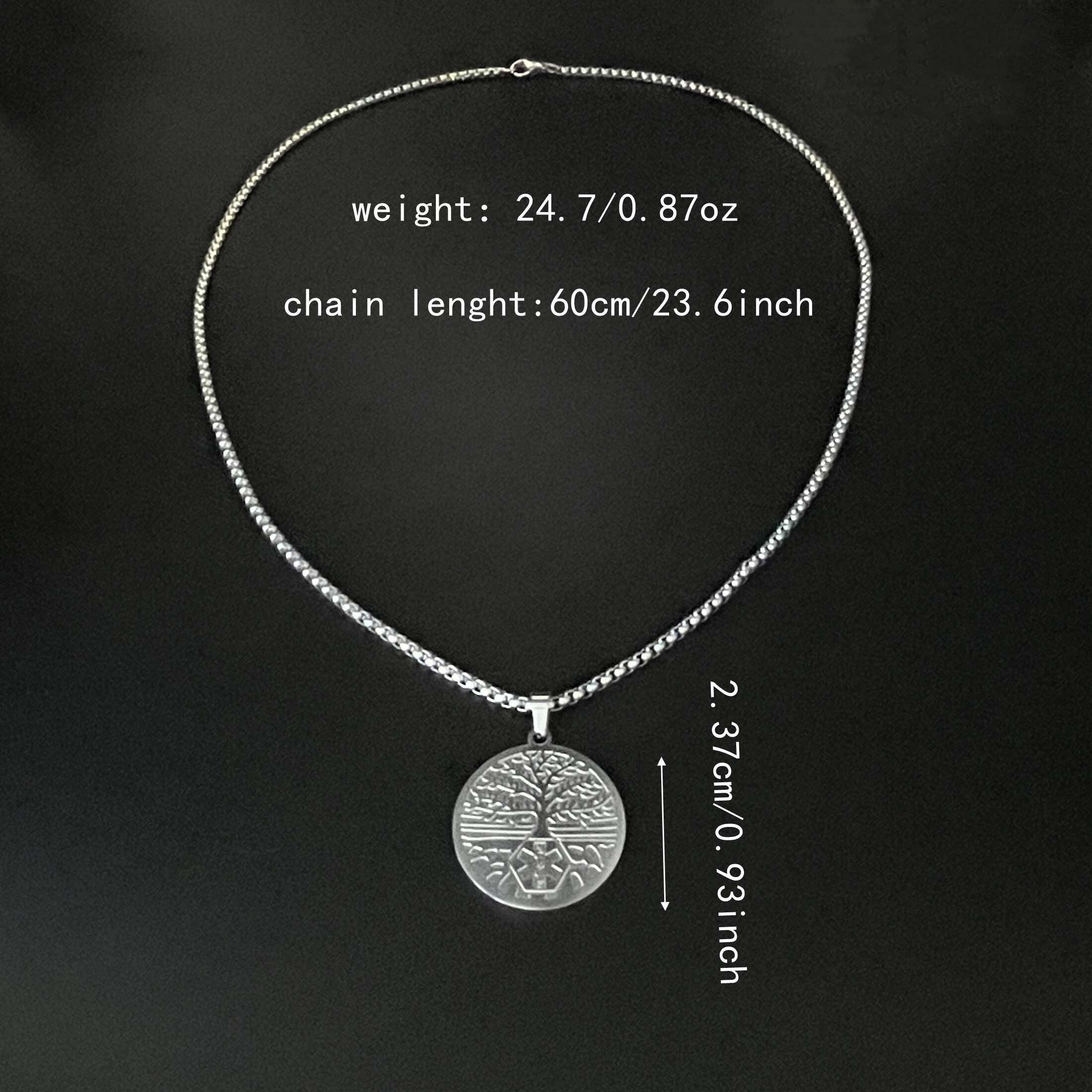 Stainless Steel Necklace Men's Party Jewelry