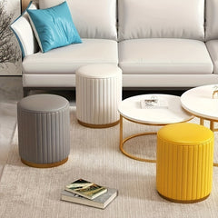 Italian Style Round Stool Light Tea Table Stool