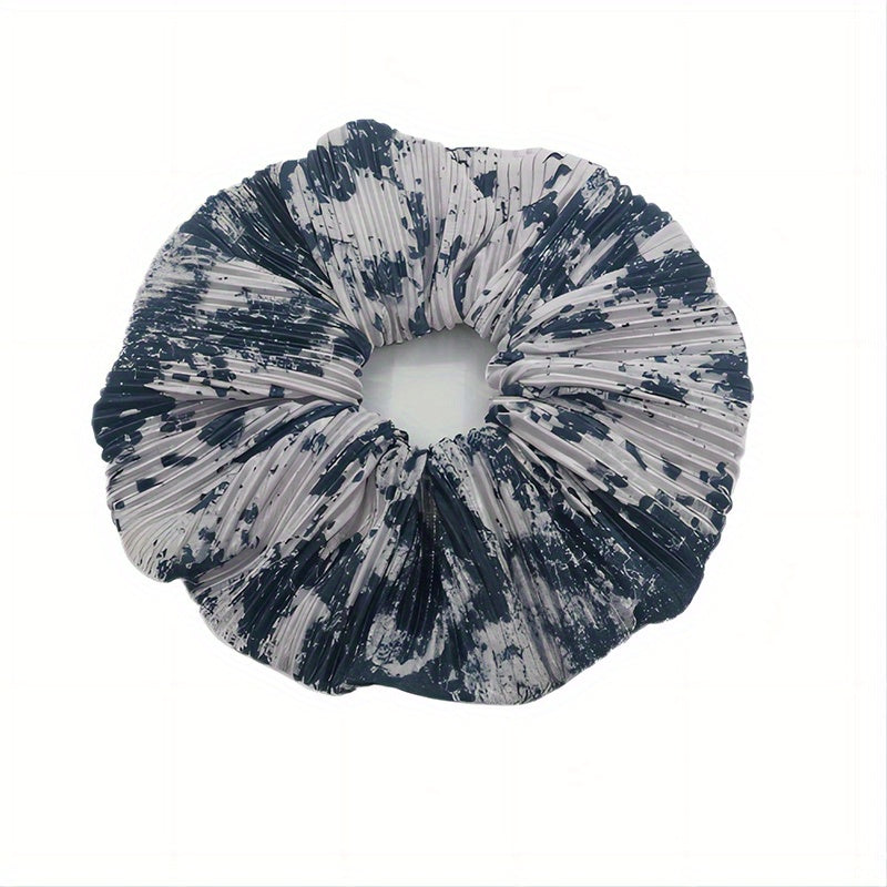 Large Tie Dye Scrunchies Hair Rope Ponytail Holder Accessories