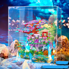 Fantasy Fairy Castle Building Blocks Set ABS Material DIY Construction Kit