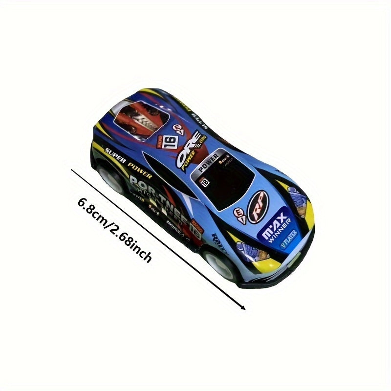 Alloy Inertia Pull Back Car Decorative Toy Car Model Mini Racing Car Toy