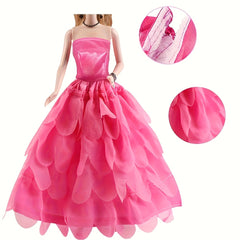 9-Piece Evening Dresses Set for 29-21 cm Dolls