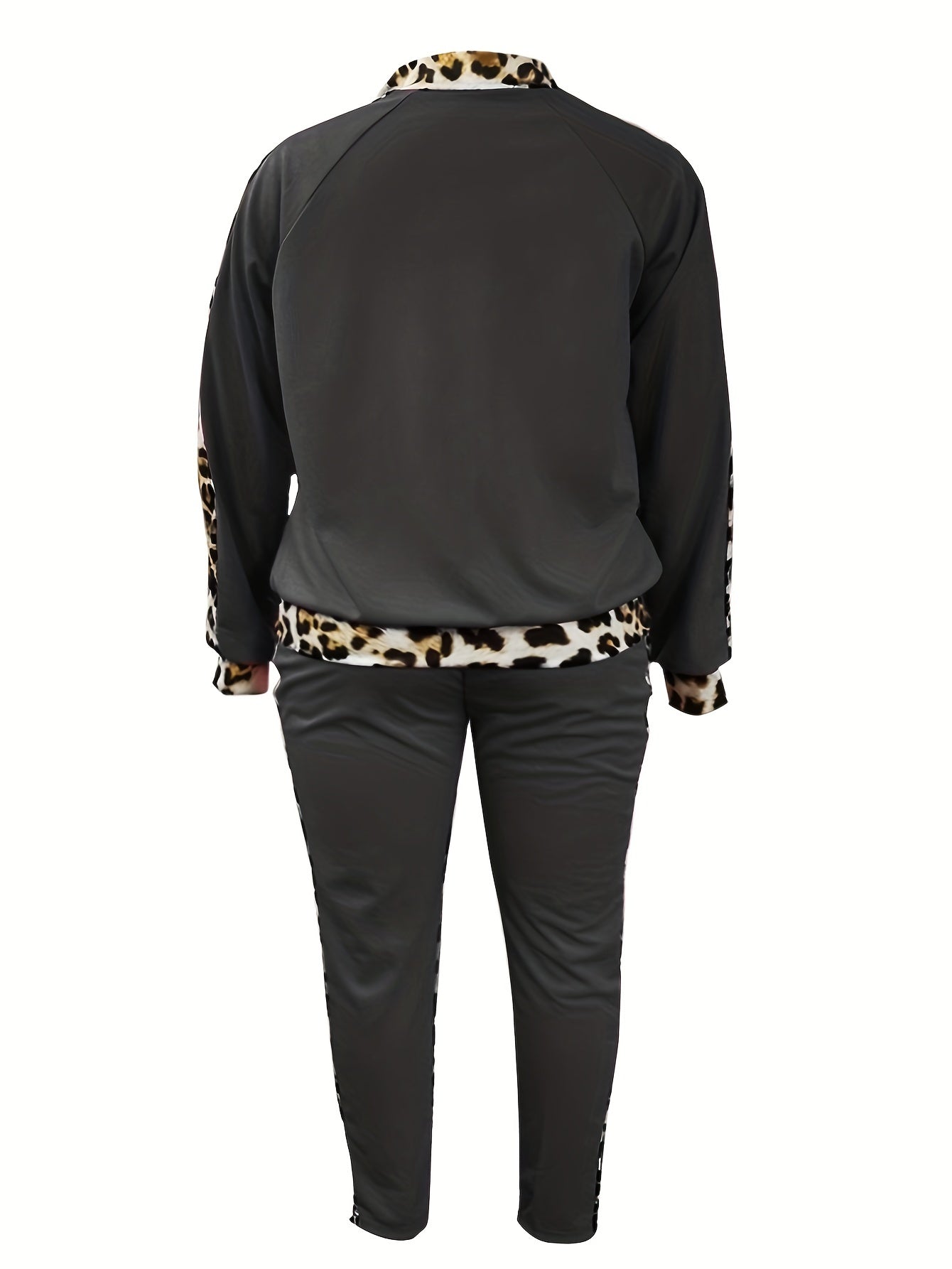  Leopard Striped 2 Piece Set