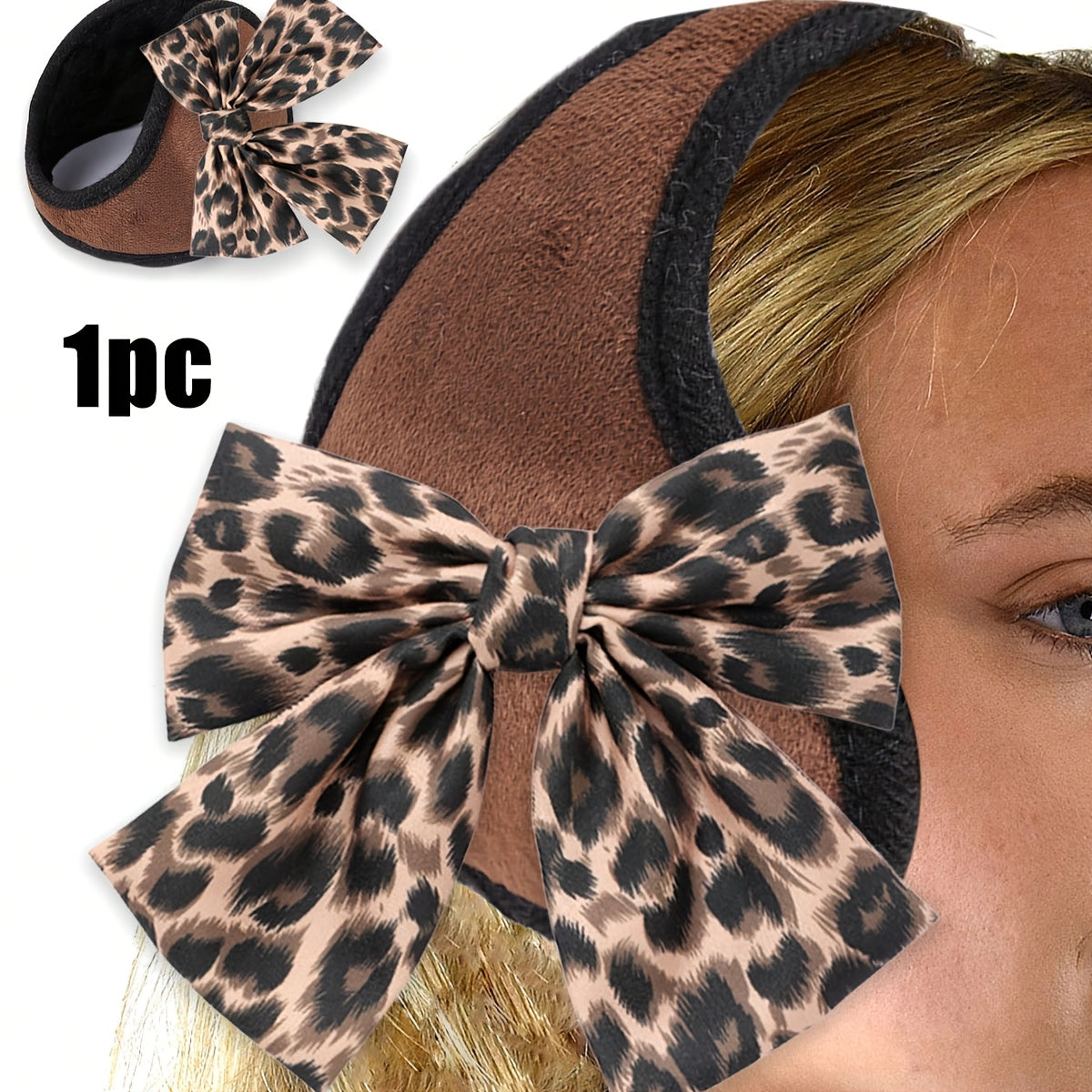 Adjustable Bow Tie Winter Ear Muffs for Men & Women