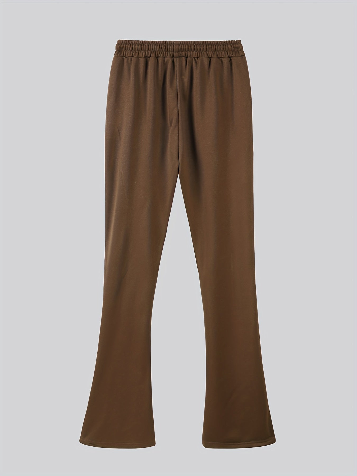 Men's V Print Bell Bottom Pants Hip Hop Joggers