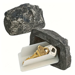 Outdoor Courtyard Home Key Box Small Stone Decoration