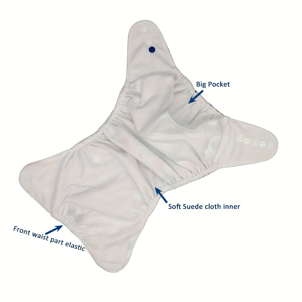 Breathable Diaper Pants & Microfiber Pad Set for Baby Training Pants