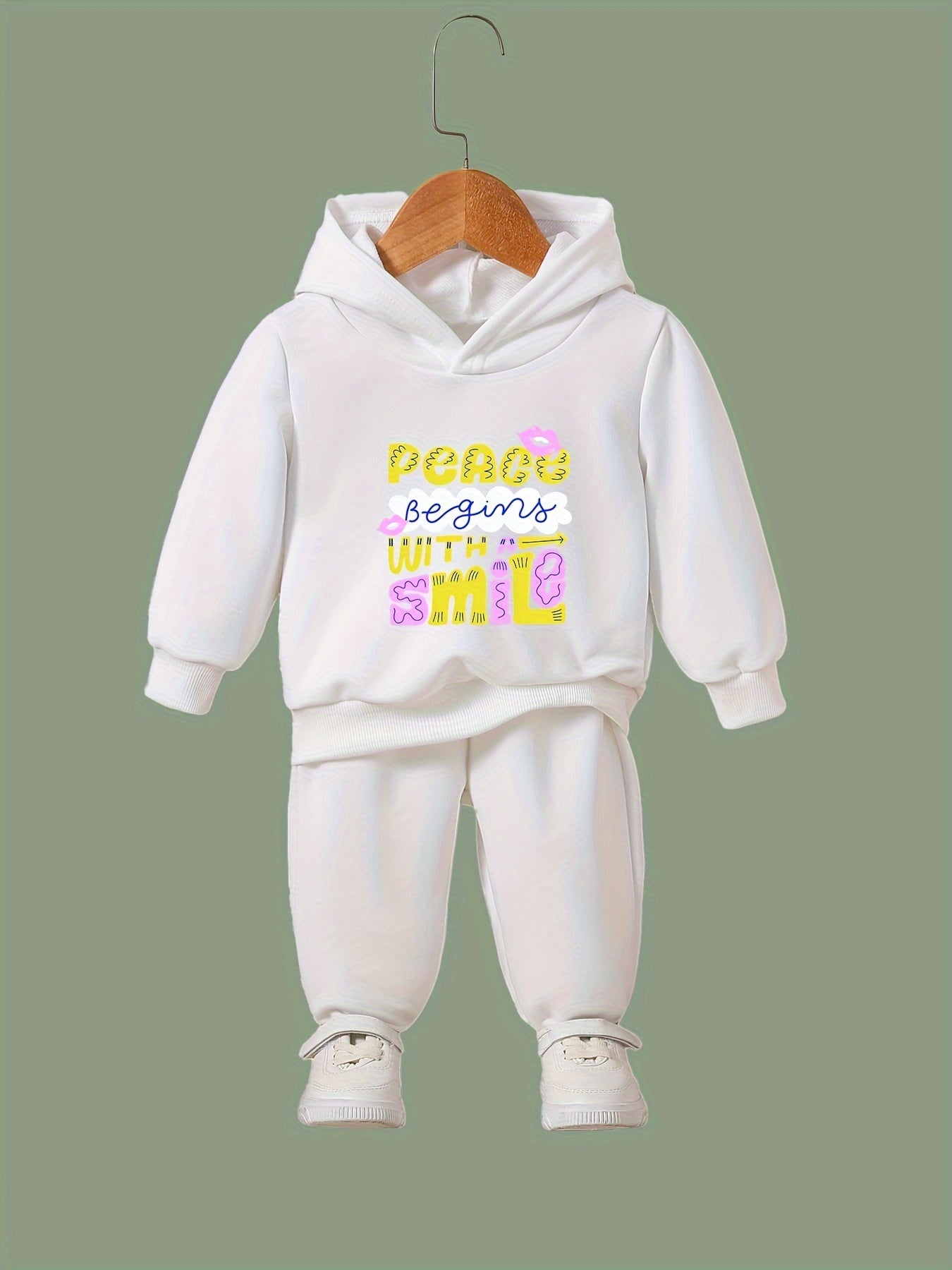 2pcs Breathable Activewear Sets Girls Comfy Outfits For Sports Running
