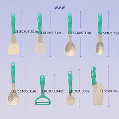 Pretend Cooking Toy Set for Girls with Utensils and Pots