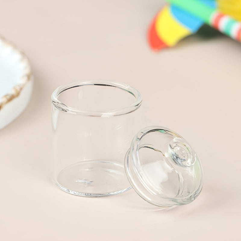 1:12 Dollhouse Glass Candy Jar for Decor