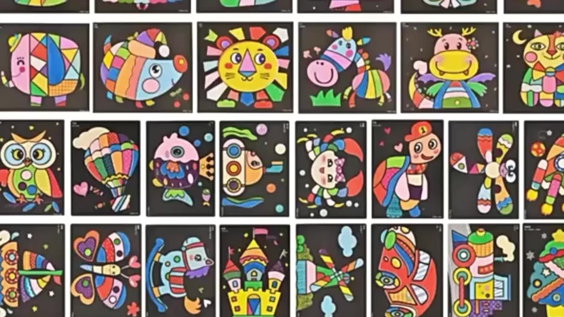 DIY Sand Painting Set for Kids, Parent-child Educational Art Toy