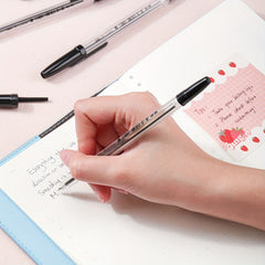 50pcs Gel Ink Ball Point Pen Set Office School 0.7mm