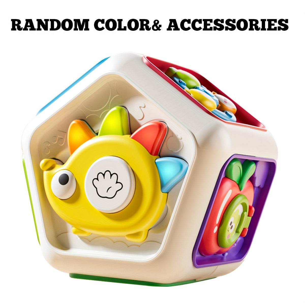 Baby Activity Cube Sensory Busy Cube for Toddlers 1st Birthday