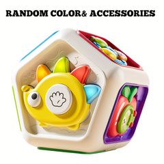 Baby Activity Cube Sensory Busy Cube for Toddlers 1st Birthday