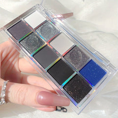 Dark Foggy Garden Pearlescent Eyeshadow Palette
