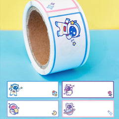 Cartoon Tape Name Stickers Multifunctional Message Index Handwritten Label