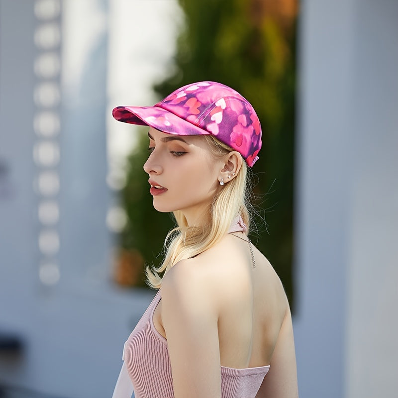 Colorful Full Print Women's Sports Hat Lightweight Dad Hat