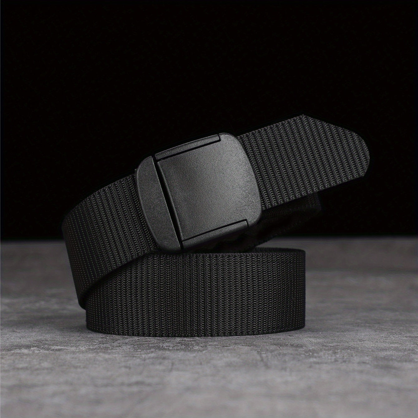 Men's Tactical Leather Belt with Zipper - Outdoor Belt