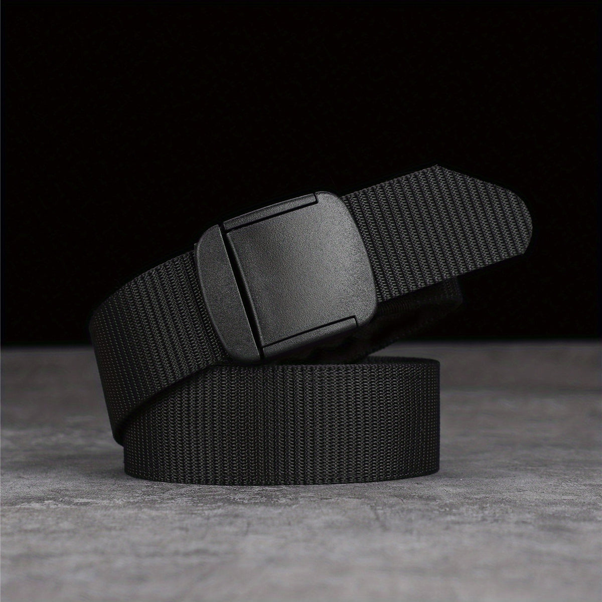 Men's Tactical Leather Belt with Zipper - Outdoor Belt