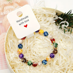 100pcs Self Adhesive Bracelet Display Cards Love Heart Blank Cards