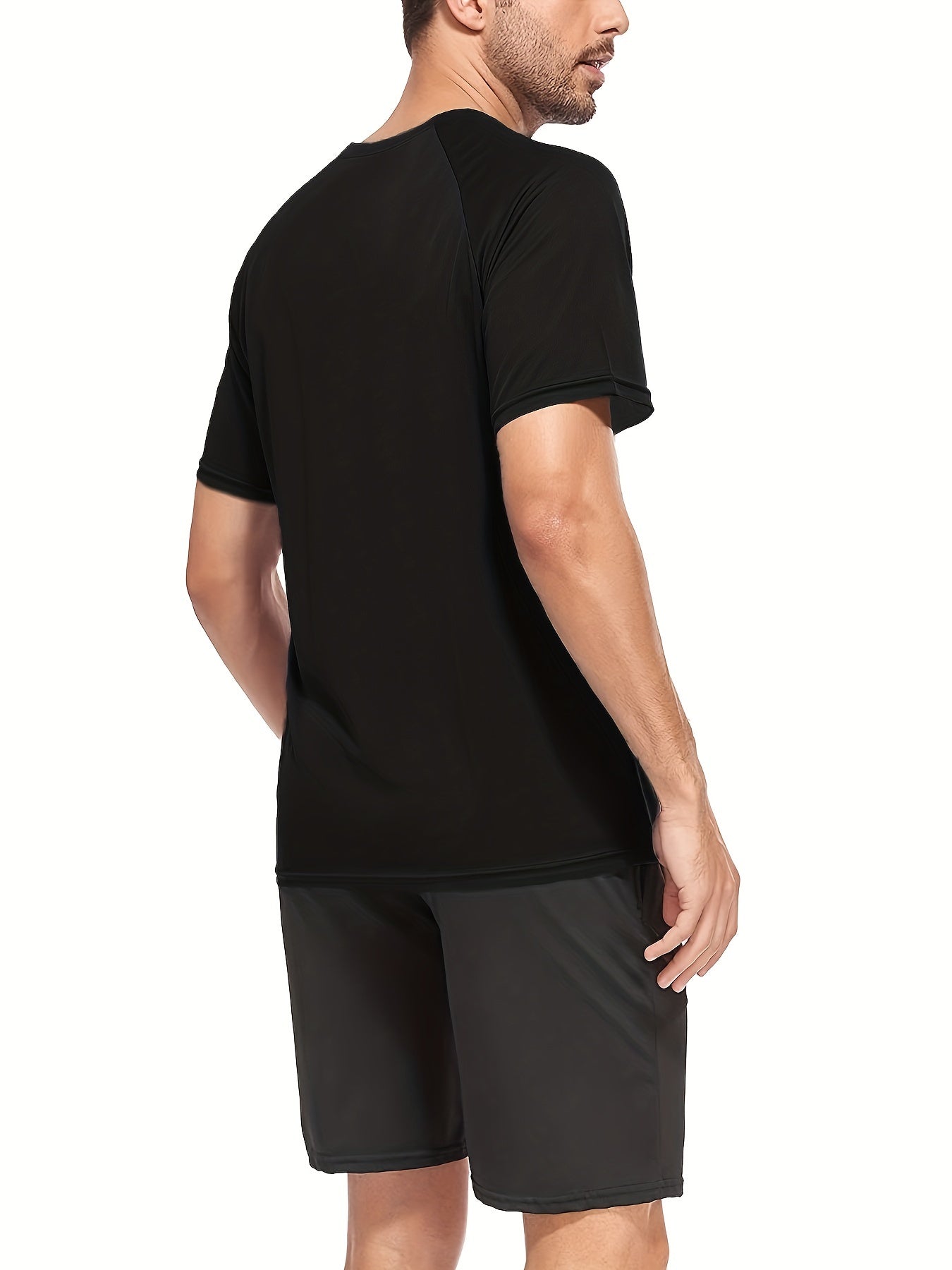 HOPLYNN Men's Short Sleeve Crew Neck T Shirts 5-Pack