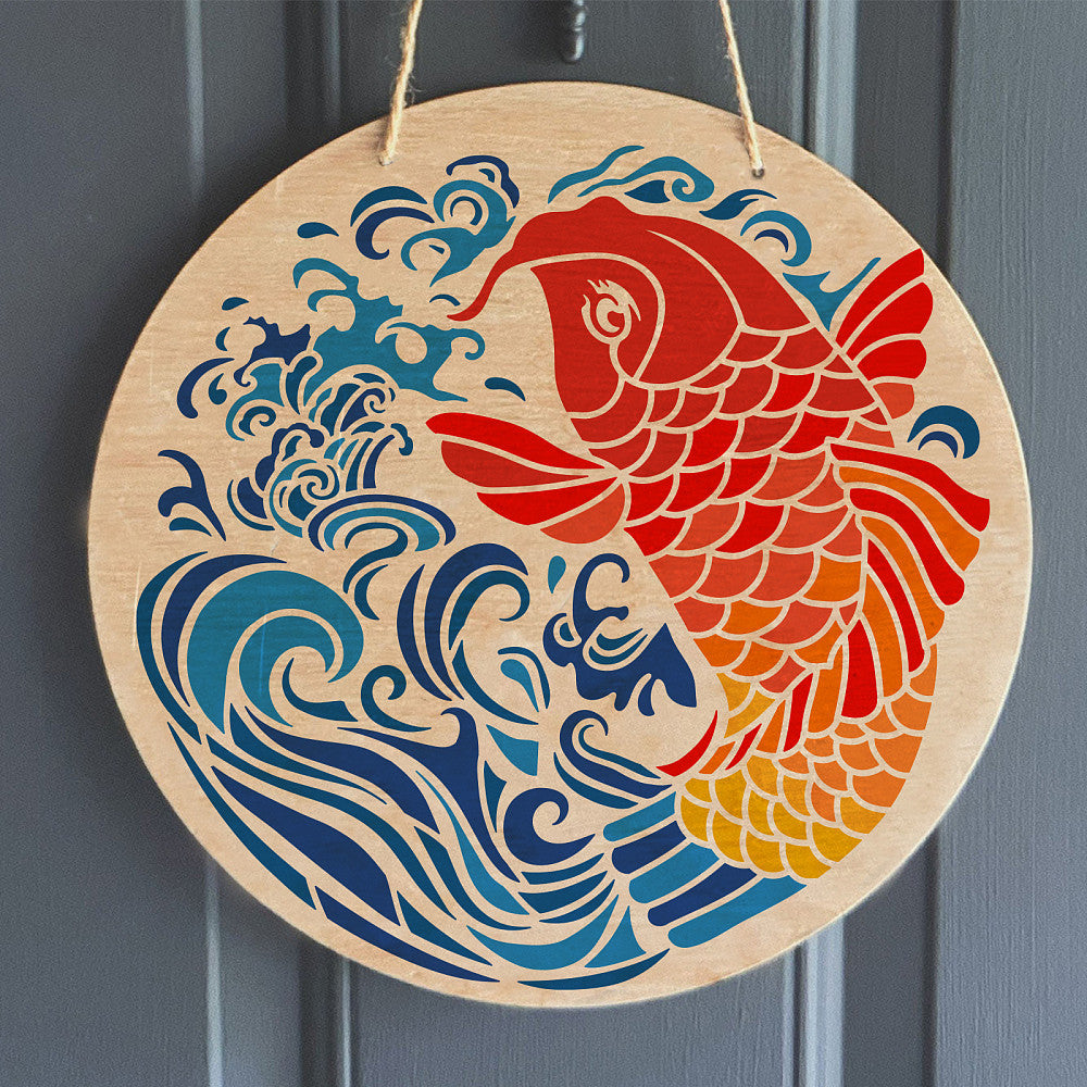 AHANDMAKER PET Hollow Out Stencil 30x30cm Crafting Template