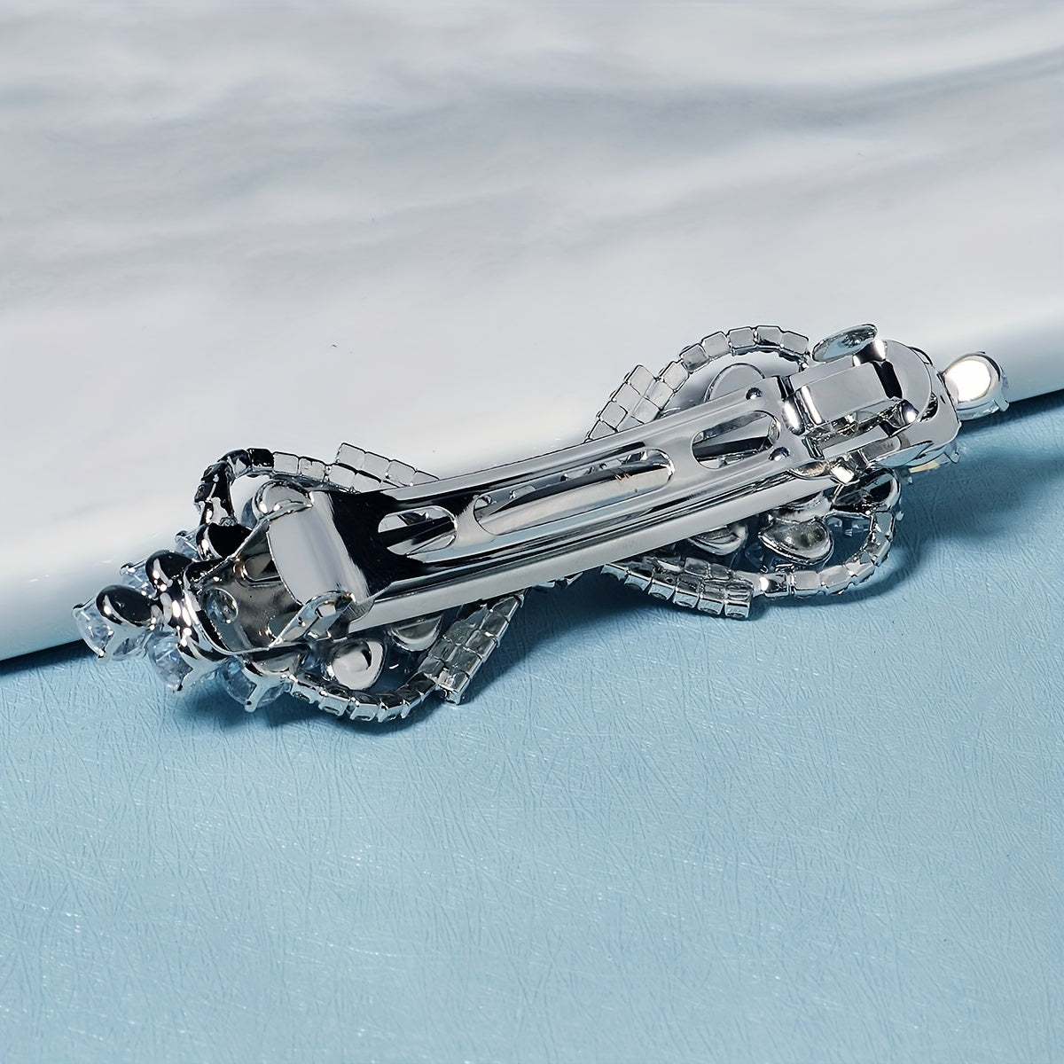 Zircon Side Clip Rhinestone Hair French Barrette