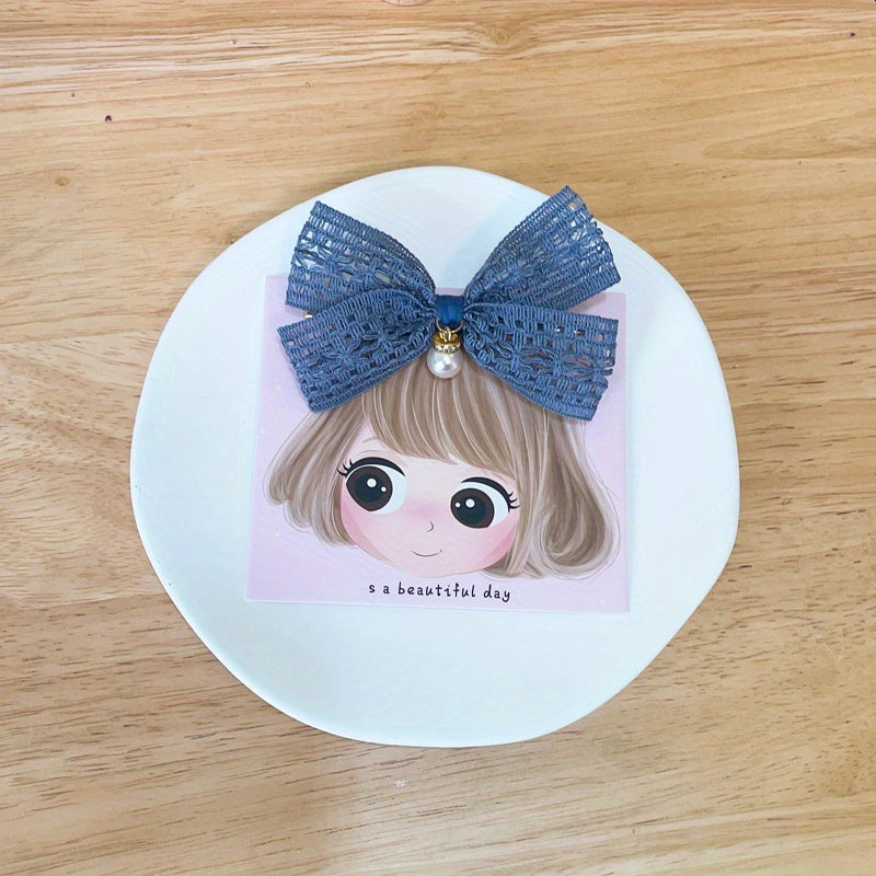 Hollowed Bow Hair Clip Side Clip Hair Styling Decoration