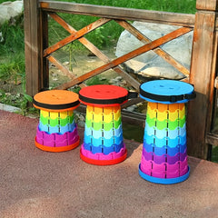 Portable Folding Stool for Outdoor Activities Camping Hiking BBQ