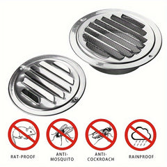 304 Stainless Steel Vent Mesh Cover for Pipe Exhaust Fan