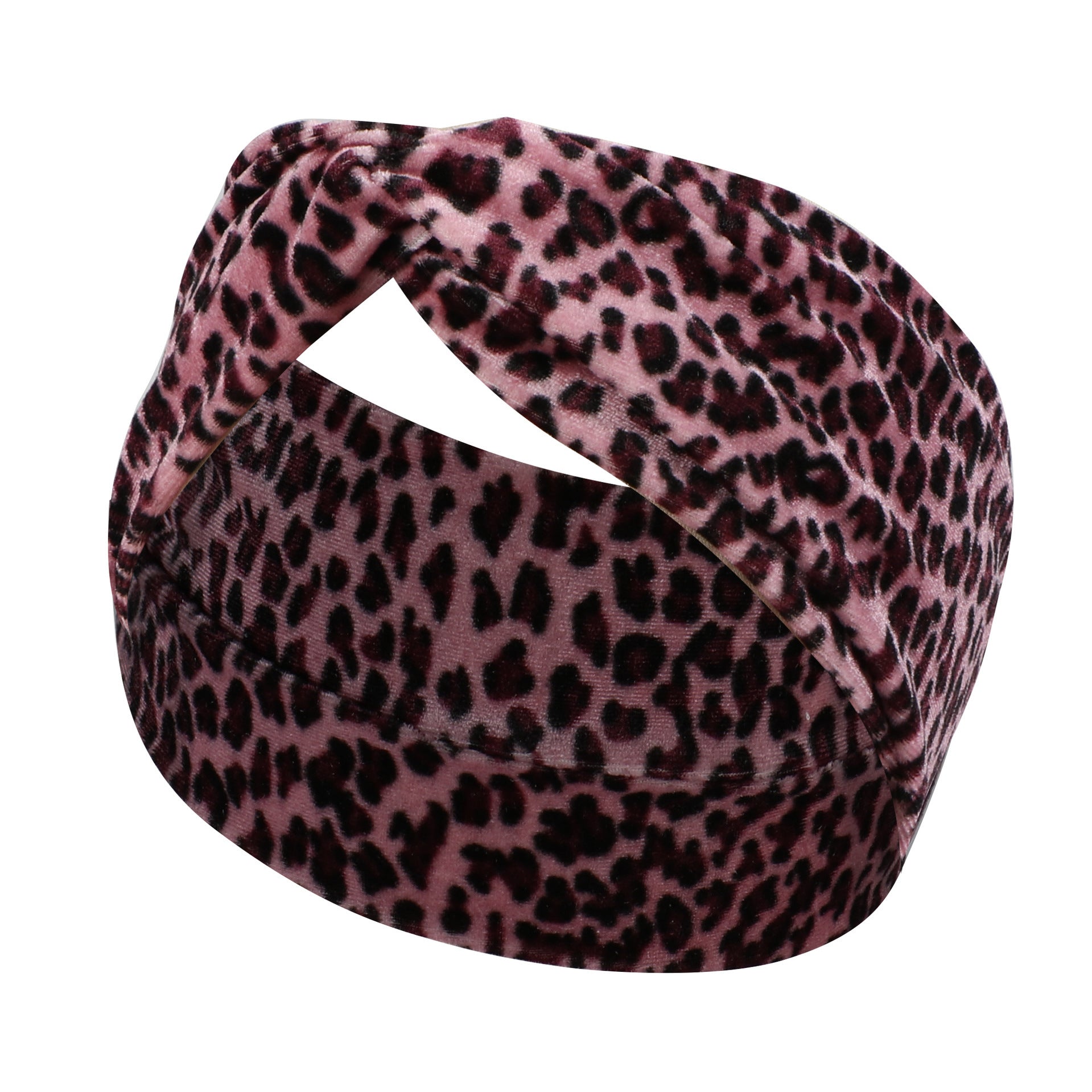 Leopard Print Headbands For Women Workout Yoga Sports Hair Band
