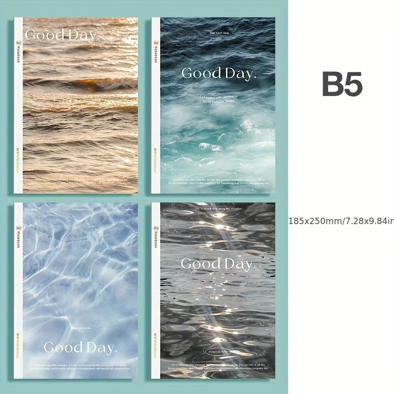 4pcs B5 Notebook Set for Office Sketchbook, Children & Students Writing Book