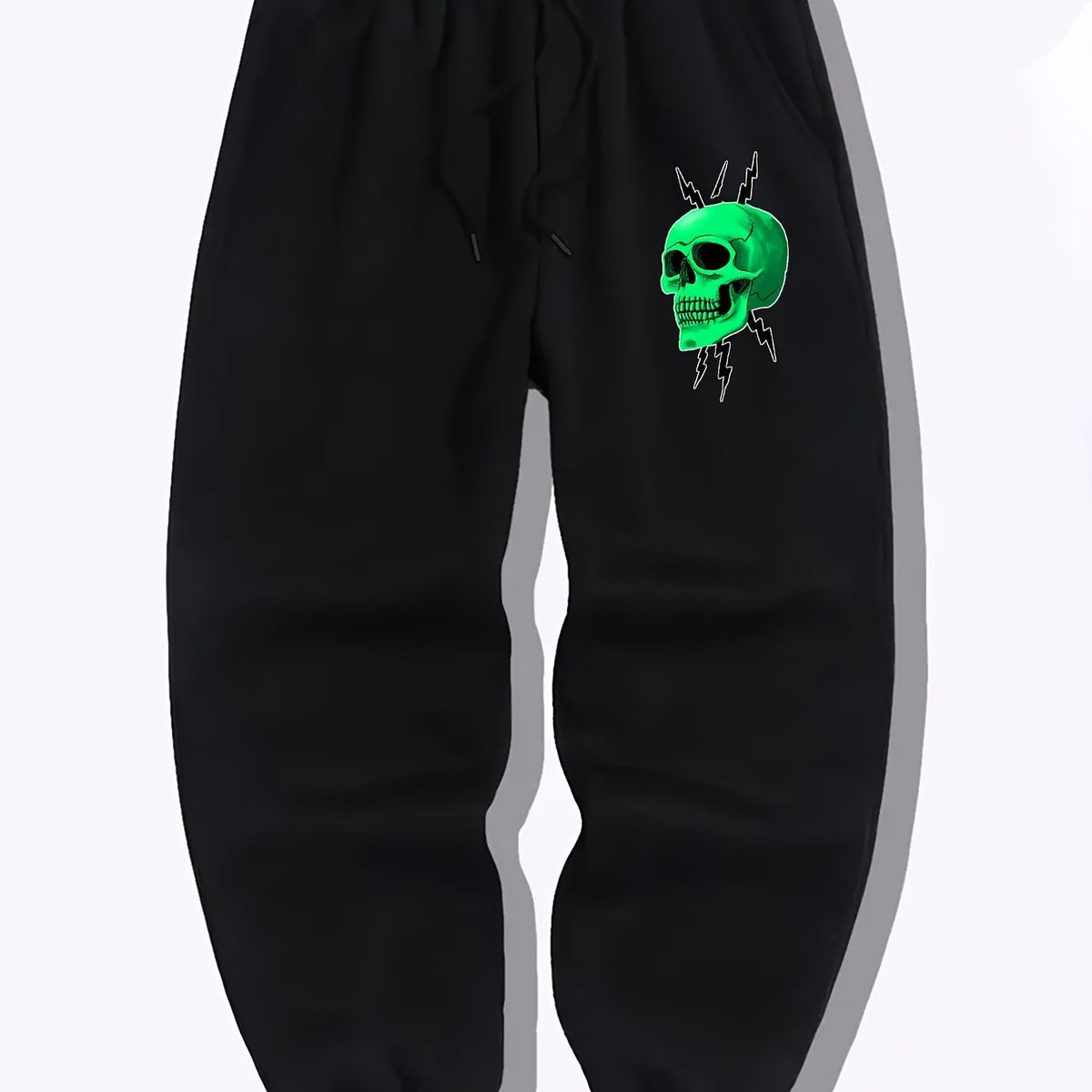 Skull Pattern Joggers Men's Casual Sports Pants