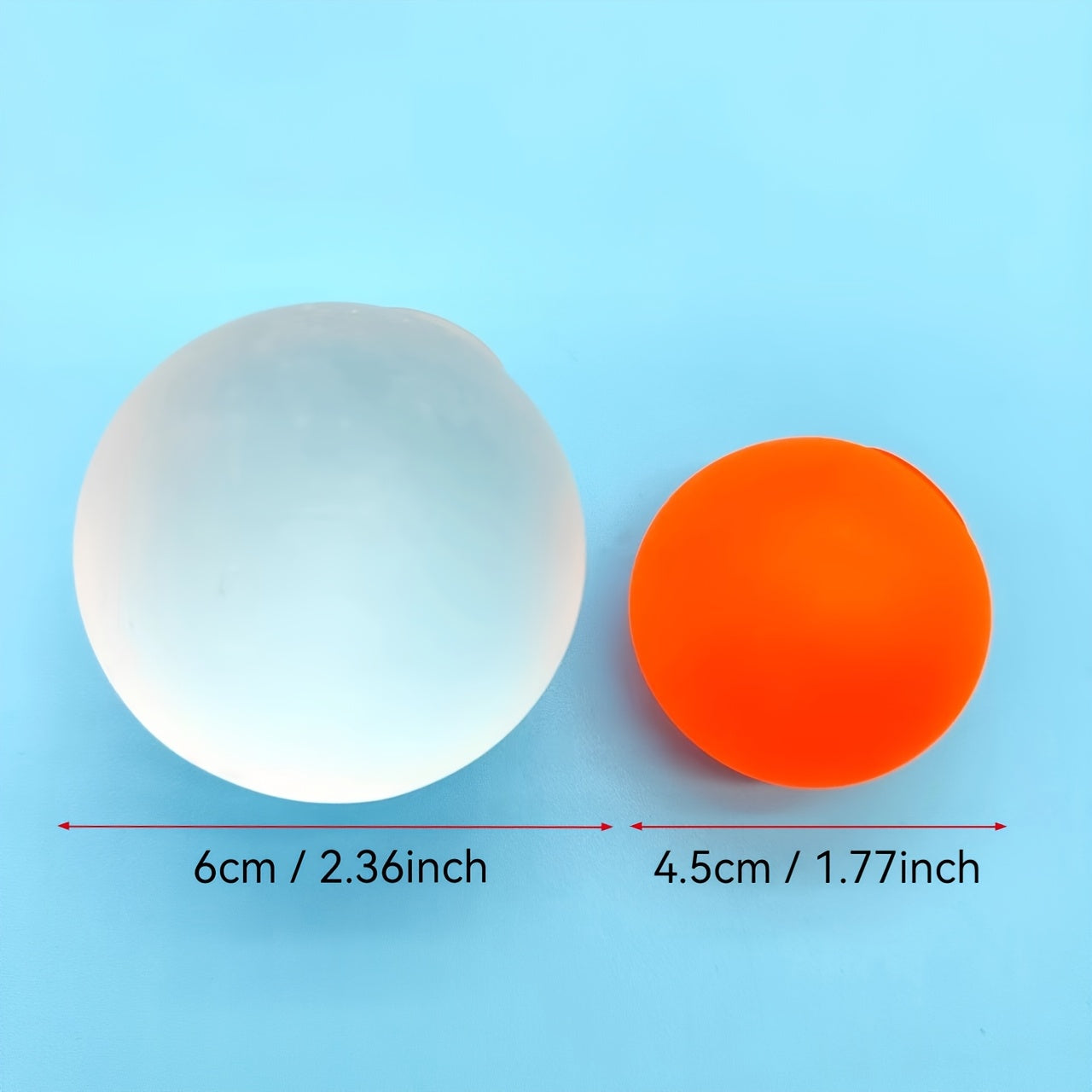 Colorful Squeeze Balls Soft Slow Rebound Rubber Toys for Stress Relief