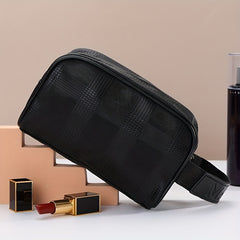 Portable Twill Travel Storage Bag Large Capacity Cosmetics Bag Toiletry Bag