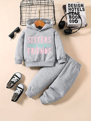 Toddler Baby Trousers Sweatshirt Set THE FRIENDS Print Outfit