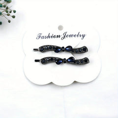 Crystal Hair Pin for Side Hair Bang Girls Clip